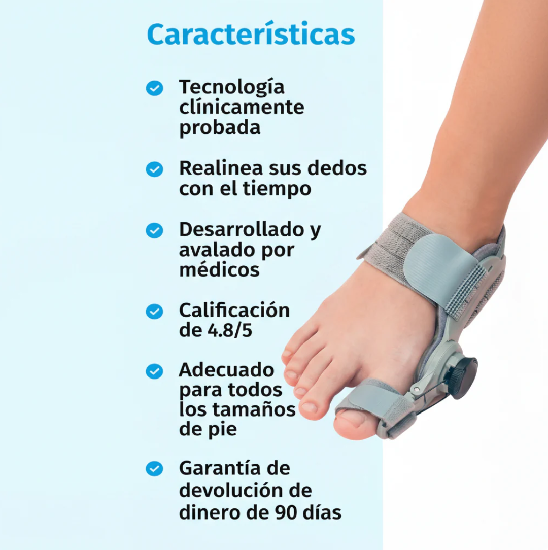 OrthoFlex™: Sistema Corrector de Juanetes