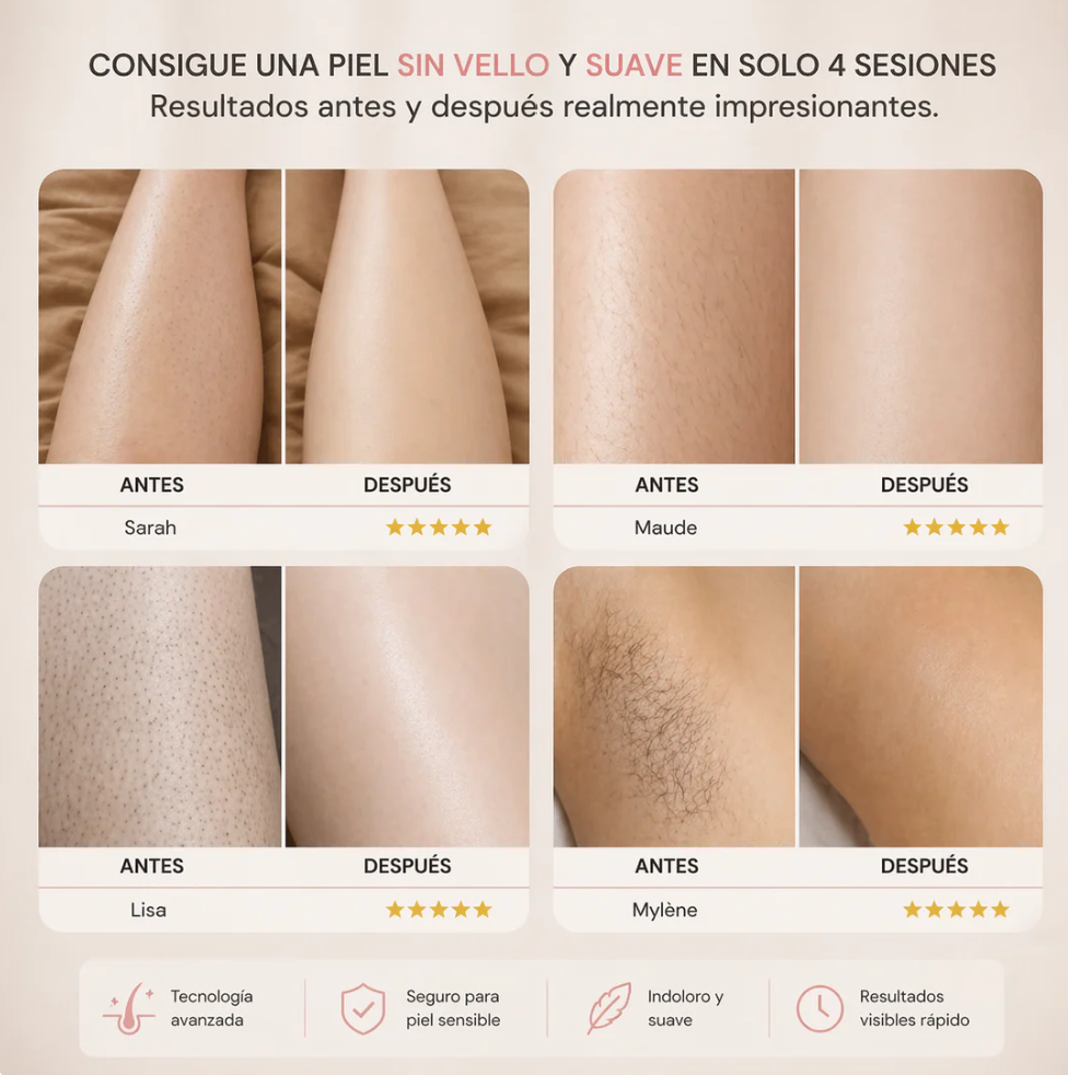 DEPILADORA DOBLE CABEZAL