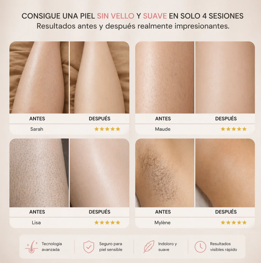 DEPILADORA DOBLE CABEZAL