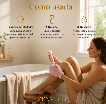 DEPILADORA DOBLE CABEZAL