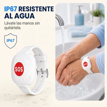 Pulsera de Emergencia con Botón SOS