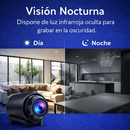 Mini Cámara de Seguridad WiFi 1080P